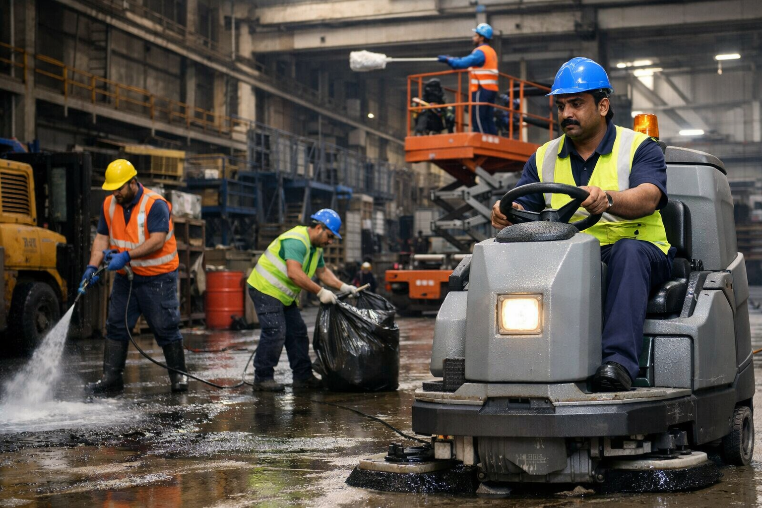 Industrial and Warehouse Cleaning Services in Delhi NCR