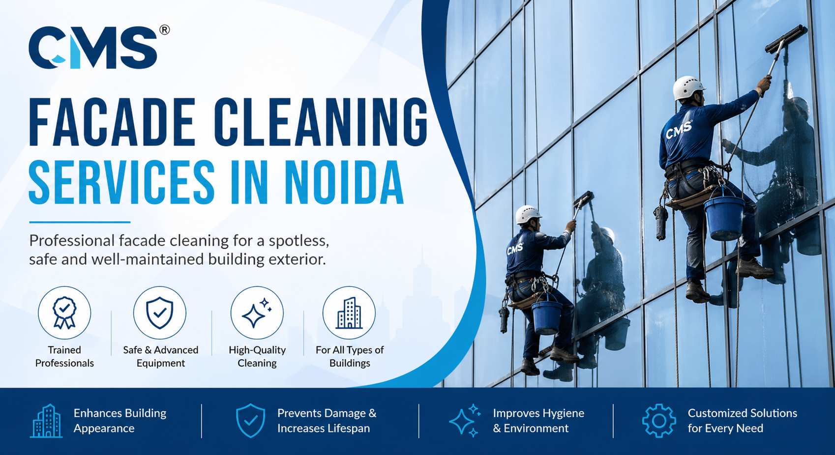 Facade Cleaning Services in Noida