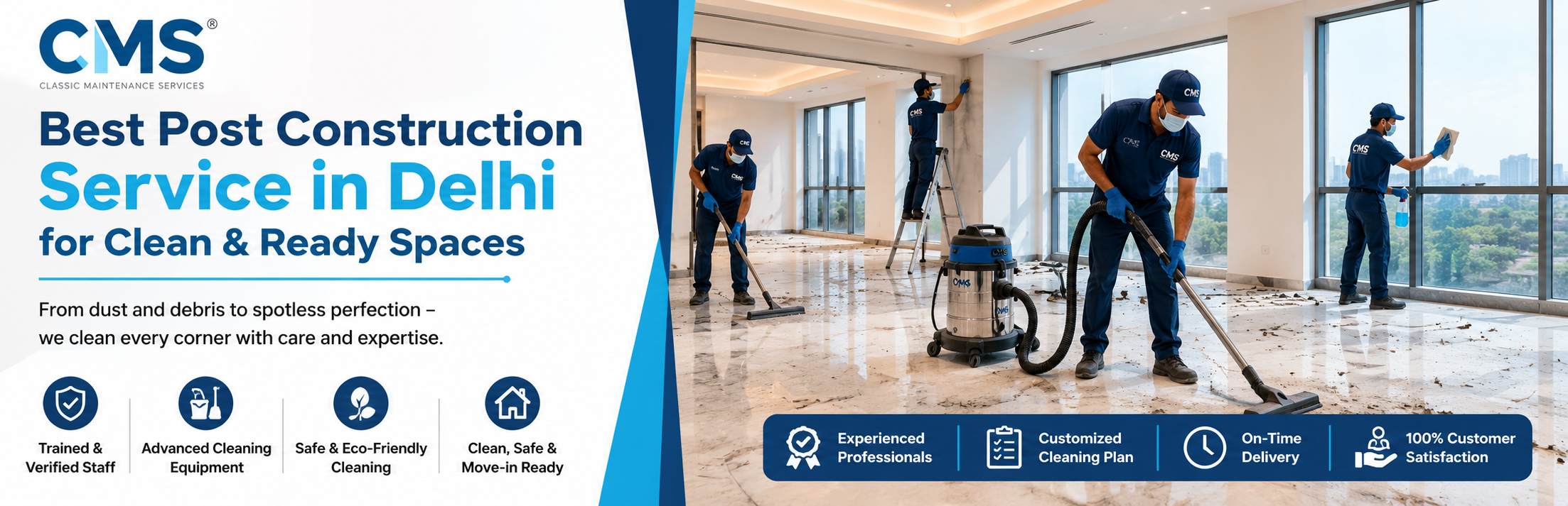 Post Construction Service in Delhi